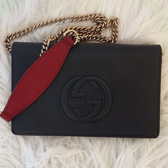 Gucci Soho Tricolor Crossbody WOC - Picture 1 of 2